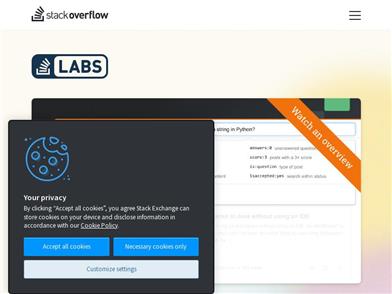 Stack Overflow Labs