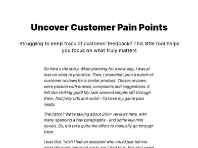 Pain Point