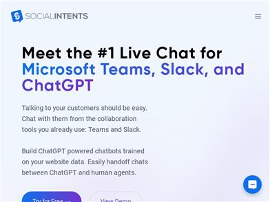 Social Intents