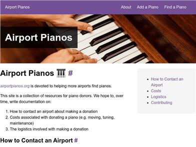 Airport Pianos