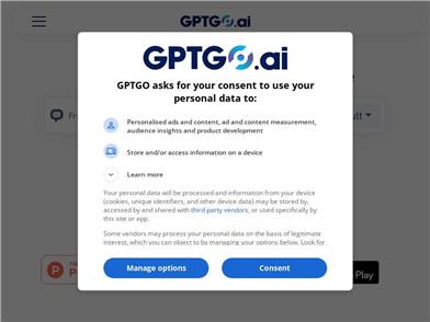 GPTGO.AI (Formerly GooGPT)