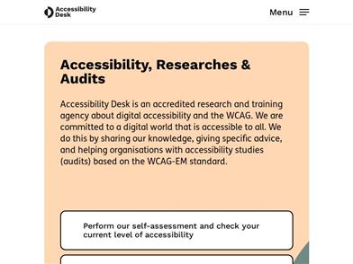 Accessibility Desk
