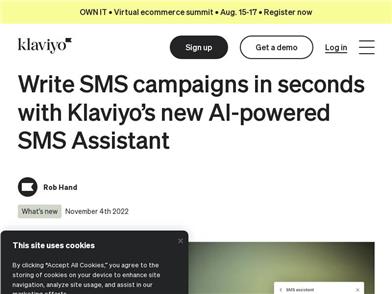 Klaviyo SMS Assistant