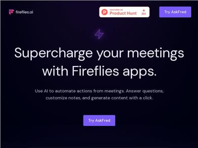 AskFred from fireflies.ai