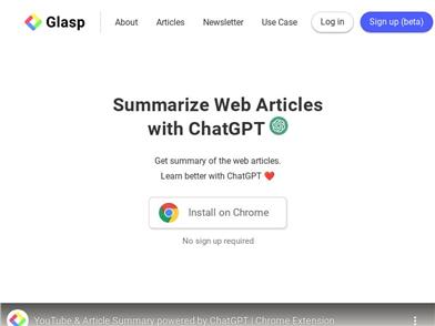 Article Summary powered by ChatGPT