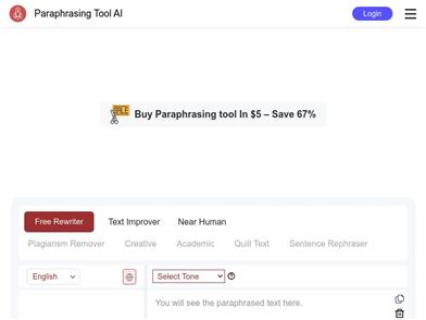 Paraphrasingtool.ai