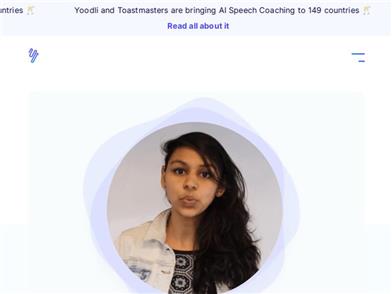 Yoodli AI Speech Coach