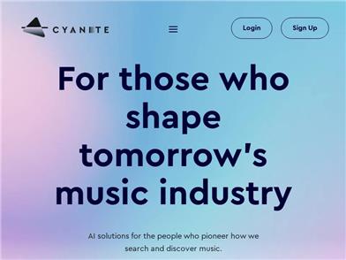Cyanite's Free Text Search