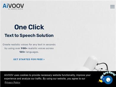 AiVOOV - Text to Speech Solution