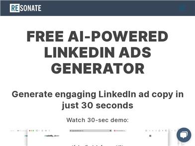 Free AI-Powered LinkedIn Ad Generator