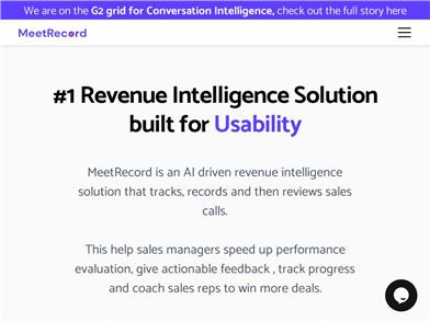 End-to-End AI Coaching by MeetRecord