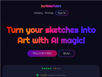 Scribble To Art