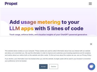 Propel for LLM Apps