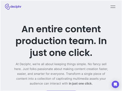 deciphr