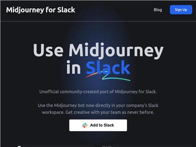Midjourney for Slack