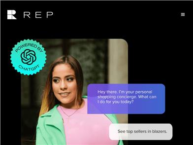 Rep AI: Sales Concierge for eCommerce