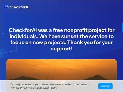 CheckForAI