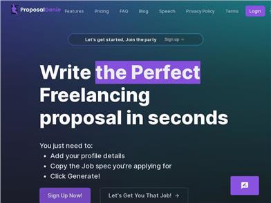 Proposal Genie