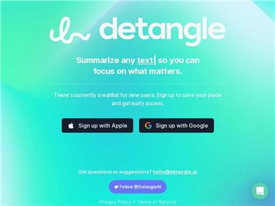 DetangleAI