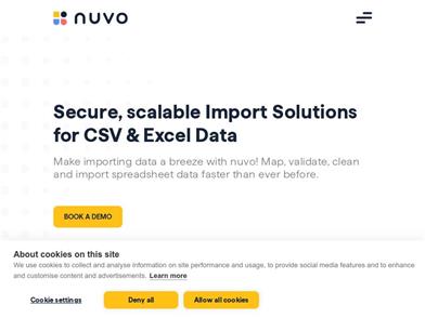 nuvo No-Code Data Pipelines