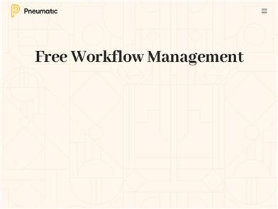 Pneumatic Workflow