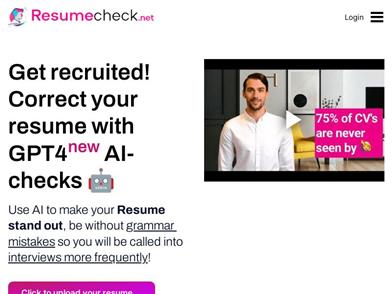 ResumeCheck.net