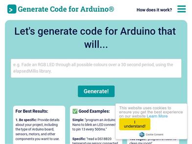 Duino Code Generator
