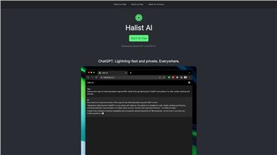 Halist Browser AI