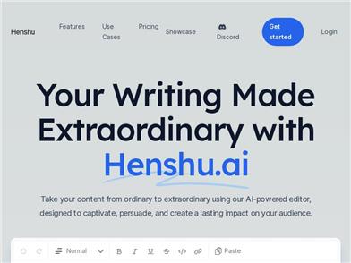 Henshu.ai