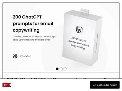 200 ChatGPT Prompts - Email Copywriting