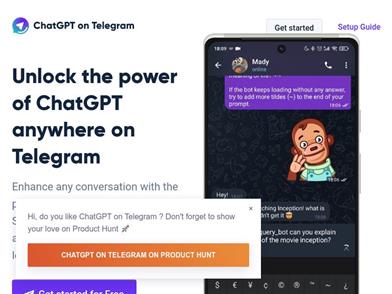 ChatGPT on Telegram