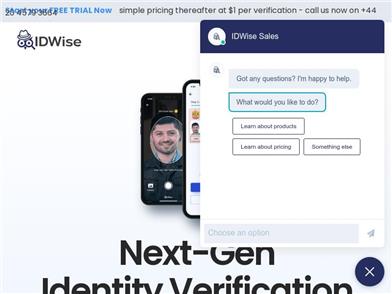 IDWise Identity Verification, eKYC & AML