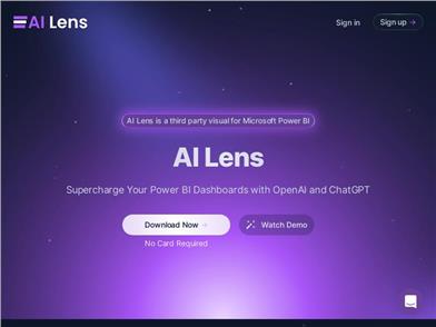 Power BI AI Lens