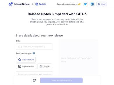 ReleaseNote.AI