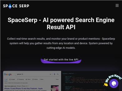 SpaceSerp - Powerful SERP API
