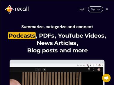Recall Browser Extension