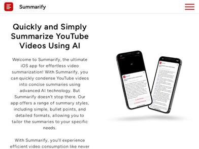 Summarify AI For YouTube