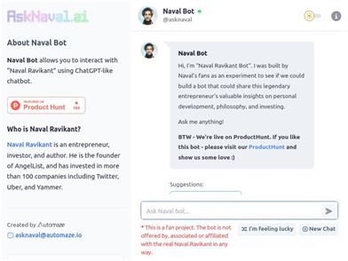 Ask Naval (AI Chatbot)
