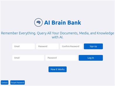 AI Brain Bank - Chat with ALL Your Data