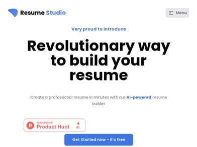 Resume Studio