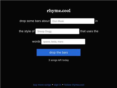 rhyme.cool