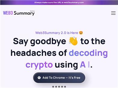 Web3 Summary