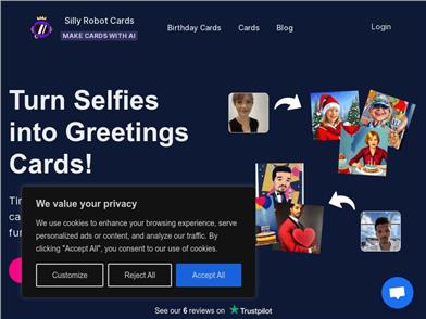 Silly Robot Cards