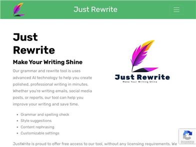 Just Rewrite