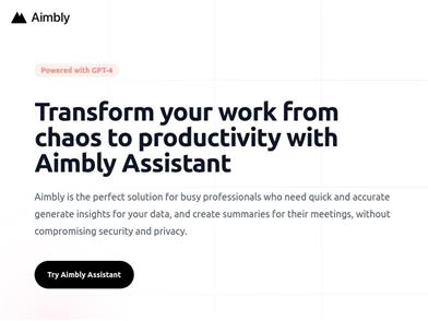 Aimbly Assistant