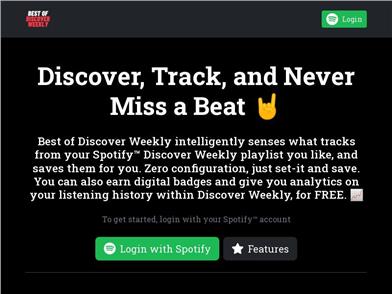 Auto-save your favs from Discover Weekly