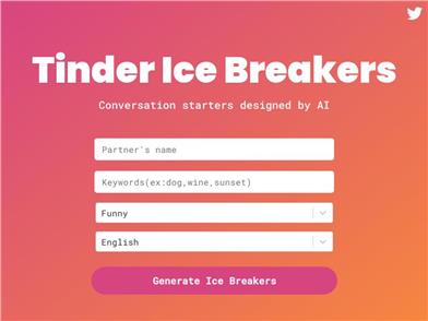 Tinder Ice Breakers