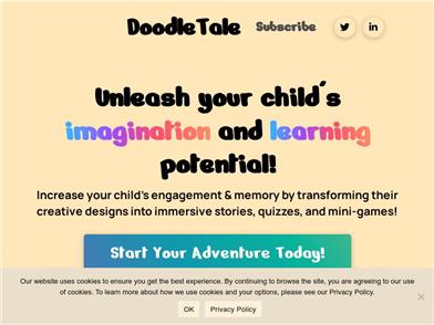 DoodleTale - AI Children Creativity App