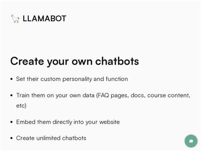 LLAMABOT