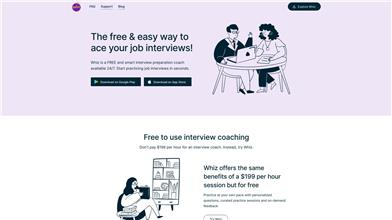 Whiz: AI Job Interview Prep